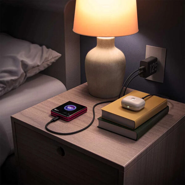 Motorola Turbopower Dual Usb-C Wall Charger Incl. Usb-C Cable 2M. 125W Black - Afbeelding 5