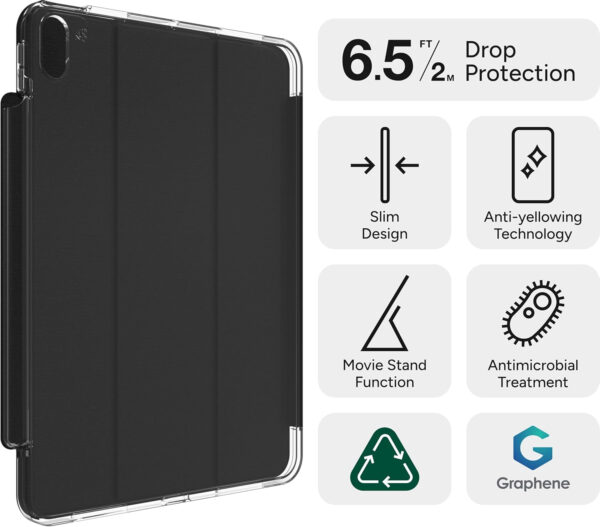 Zagg Crystal Palace Folio Case For Apple Ipad Pro 11 (2024) - Afbeelding 2