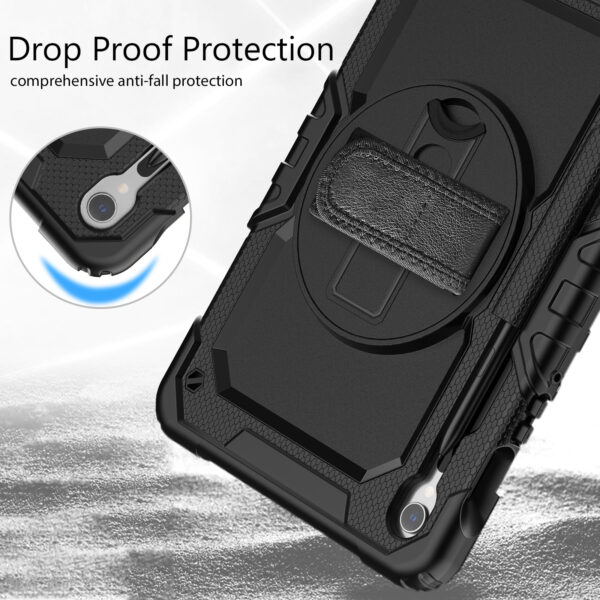 Xccess Survivor All-Round Case Samsung Galaxy Tab S10 Fe+ 13.1 Black (Screenless) - Afbeelding 4