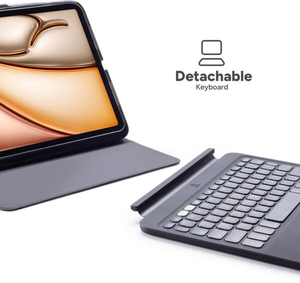 Zagg Pro Keys 2 Bluetooth Keyboard Case For Apple Ipad Air 13 (2024/2025) Qwerty Black - Afbeelding 5