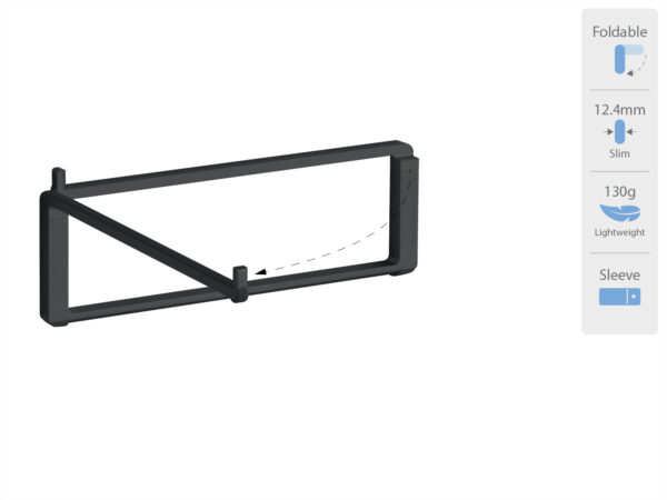 Rain Design Mbar Pro Foldable Laptop Stand Black - Afbeelding 2