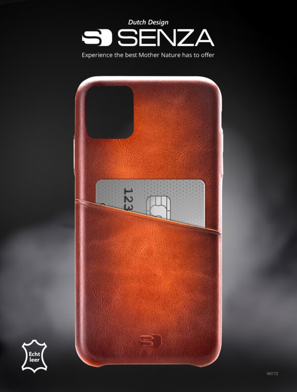 Senza Pos Forex Product Signing 20X15Cm Incl. Magneet Senza Wallet/Cover Burned Cognac - Afbeelding 2