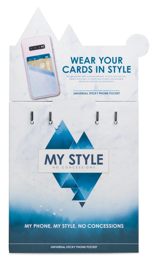 My Style Pos Counter Display My Style Pockets Incl. 2 Metal Hooks