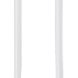Universeel Pos Perfowand-Dubbelhaak Met Draadbrug Wit 17.5Cm X 2.5Cm (10X)