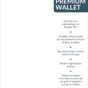 Mobilize Pos New Concept - Premium Wallet - Forex Product Signing 20X15Cm Incl. Magneet/Klittenband