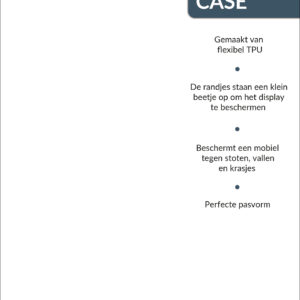 Mobilize Pos New Concept - Flexible Case - Forex Product Signing 20X15Cm Incl. Magneet/Klittenband