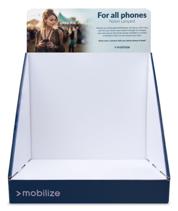 Mobilize Pos - Mobilize - Balie Display Incl. Topkaart - Lanyard