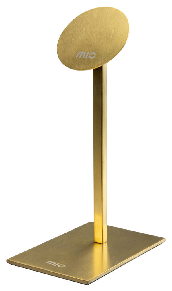 Mio By Mobilize Pos - Mio - Phone Case Counter Display Adjustable Angle Brushed Gold
