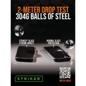 Striker Pos - Striker D3O - Forex Single Signing - Double Sided Print - 15X20Cm - Drop Test / Logo's Incl. Klittenband