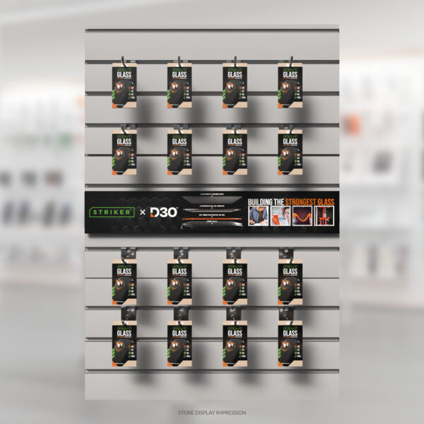 Striker Pos - Striker D3O - Forex Horizontal - Double Sided Print - 120X20Cm - 4-Layer Formule Incl. Klittenband - Afbeelding 3