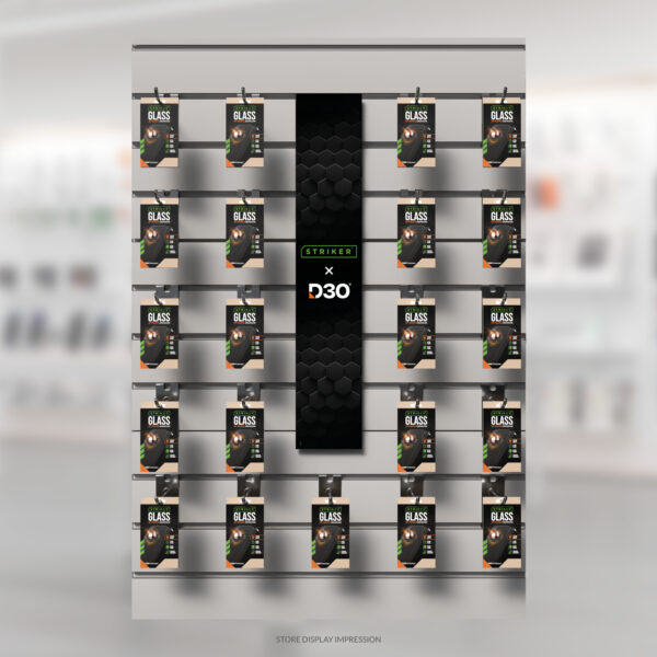 Striker Pos - Striker D3O - Forex Vertical - Double Sided Print - 20X108Cm - Impact Protection / Logo’s Incl. Klittenband - Afbeelding 4