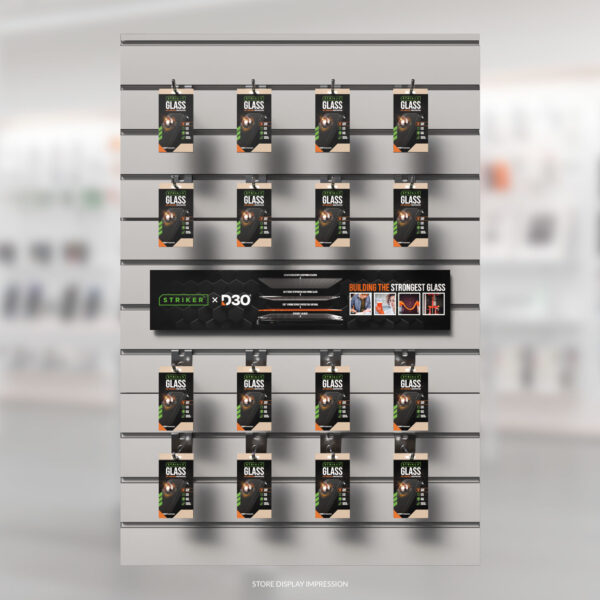 Striker Pos - Striker D3O - Forex Horizontal - Double Sided Print - 100X20Cm - 4-Layer Formule Incl. Klittenband - Afbeelding 3