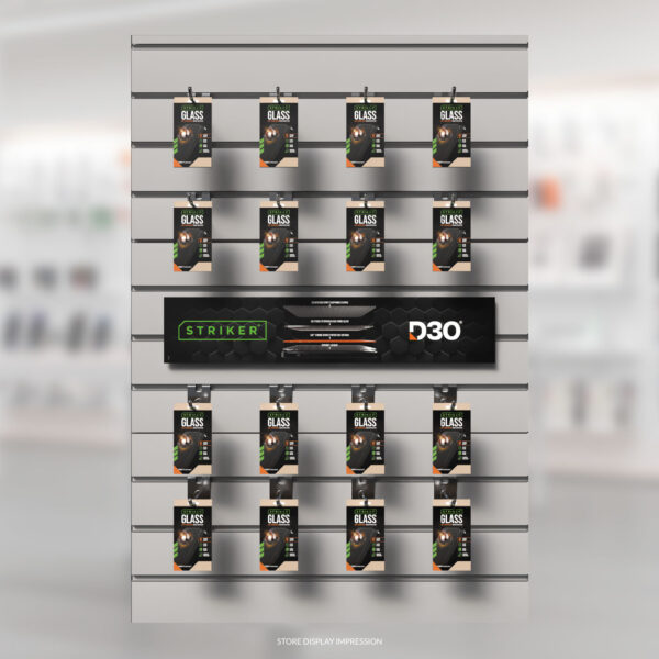 Striker Pos - Striker D3O - Forex Horizontal - Double Sided Print - 100X20Cm - 4-Layer Formule Incl. Klittenband - Afbeelding 4