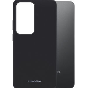 Mobilize Rubber Gelly Case Oppo A80 5G Matt Black