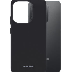 Mobilize Rubber Gelly Case Oppo A40/A40M/A60 5G Matt Black