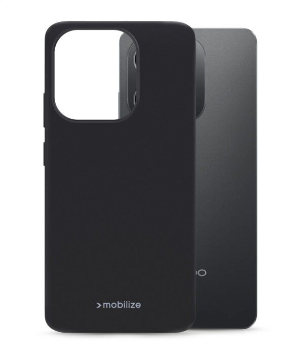 Mobilize Rubber Gelly Case Oppo A40/A40M/A60 5G Matt Black