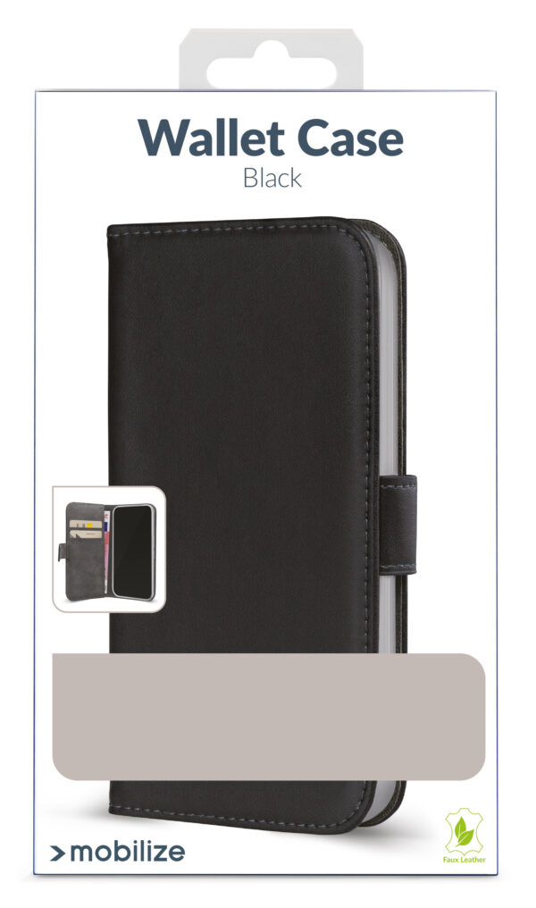 Mobilize Classic Gelly Wallet Book Case Oppo A40/A40M/A60 5G Black - Afbeelding 7