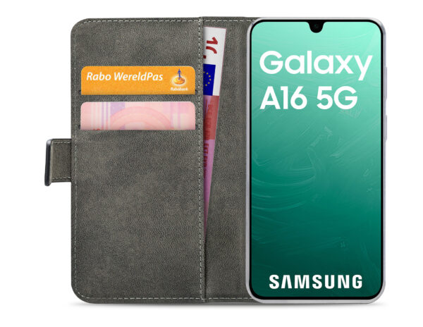 Mobilize Classic Gelly Wallet Book Case Samsung Galaxy A16 4G/5G Black - Afbeelding 4