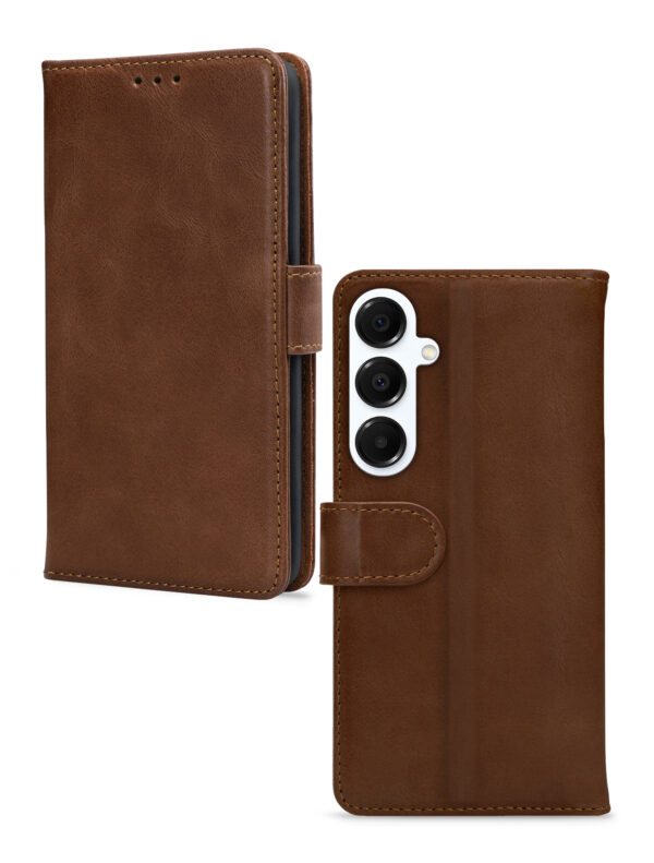 Mobilize Leather Wallet Samsung Galaxy A16 4G/5G Brown - Afbeelding 2