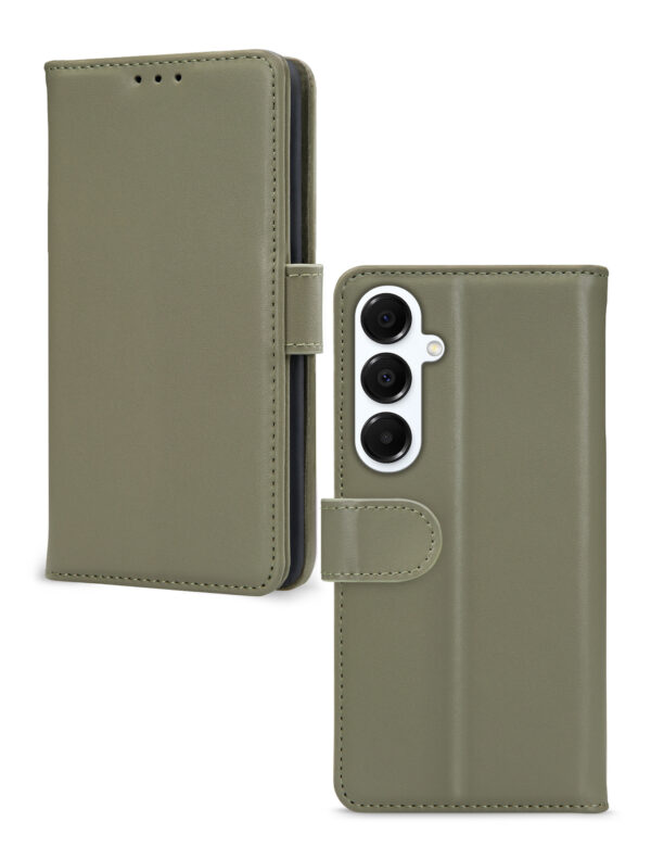 Mobilize Premium Gelly Wallet Book Case Samsung Galaxy A16 4G/5G Green - Afbeelding 2