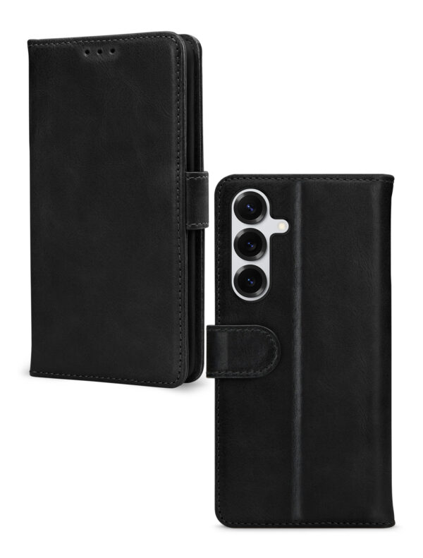 Mobilize Premium Gelly Wallet Book Case Samsung Galaxy S25+ 5G Black - Afbeelding 2