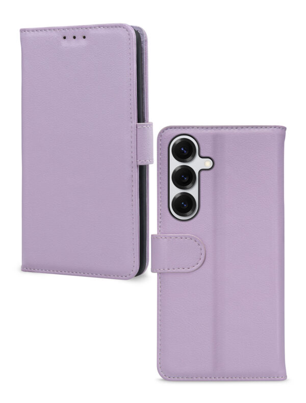 Mobilize Premium Gelly Wallet Book Case Samsung Galaxy S25 5G Purple - Afbeelding 2
