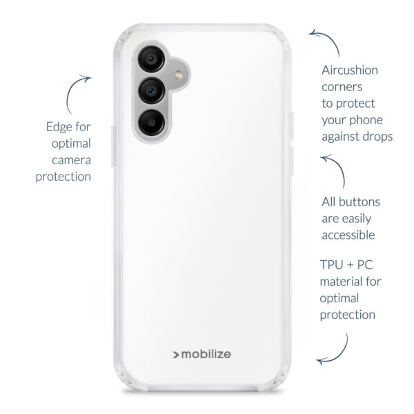 Mobilize Naked Protection Case Samsung Galaxy A36 5G/A56 5G Clear - Afbeelding 3