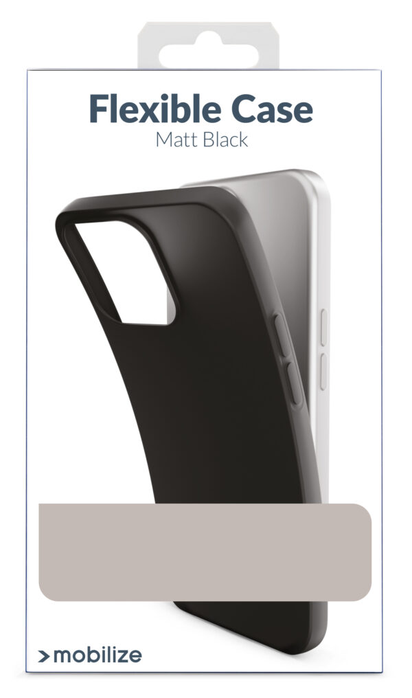 Mobilize Rubber Gelly Case Samsung Galaxy A26 5G Matt Black - Afbeelding 4