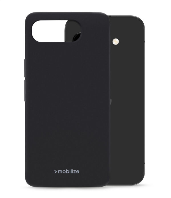Mobilize Rubber Gelly Case Google Pixel 9A Matt Black