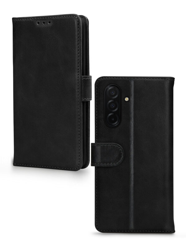 Mobilize Leather Wallet Samsung Galaxy A26 5G Black - Afbeelding 2