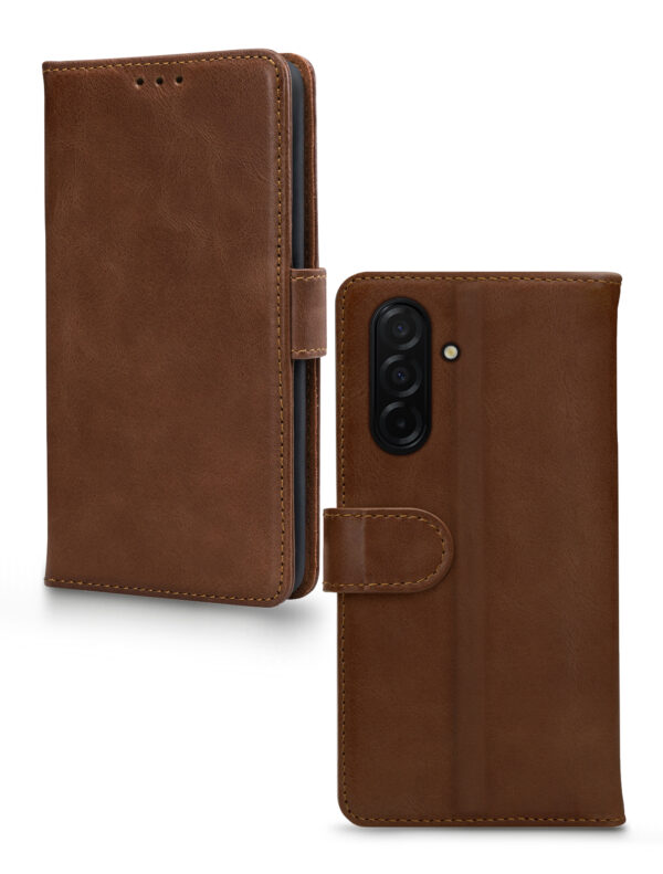 Mobilize Leather Wallet Samsung Galaxy A26 5G Brown - Afbeelding 2