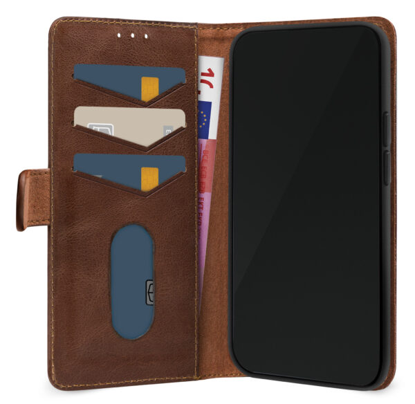 Mobilize Leather Wallet Samsung Galaxy A26 5G Brown - Afbeelding 3