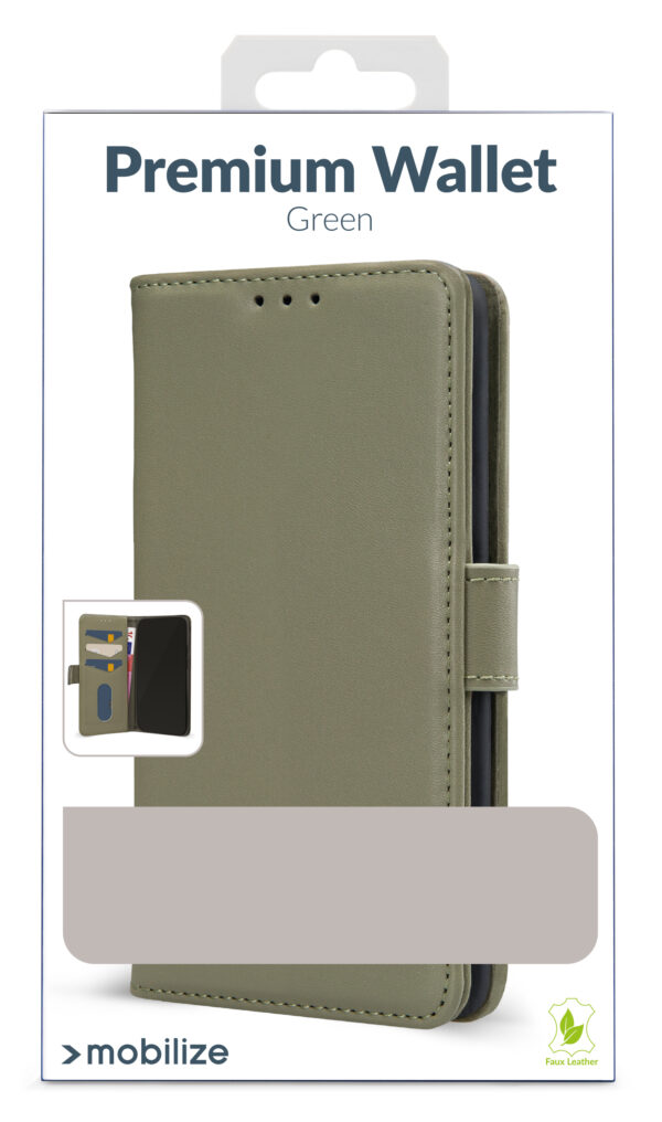 Mobilize Premium Gelly Wallet Book Case Samsung Galaxy A36 5G/A56 5G Green - Afbeelding 5