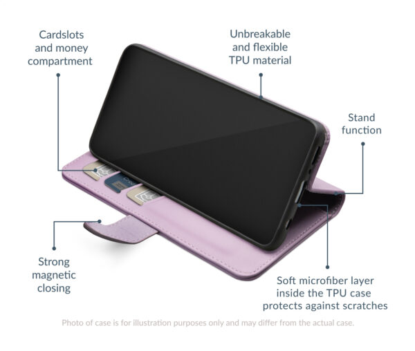 Mobilize Premium Gelly Wallet Book Case Samsung Galaxy A36 5G/A56 5G Purple - Afbeelding 4