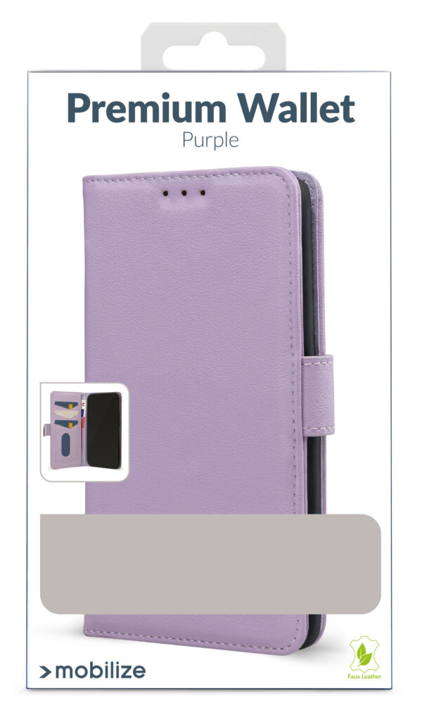 Mobilize Premium Gelly Wallet Book Case Samsung Galaxy A26 5G Purple - Afbeelding 5