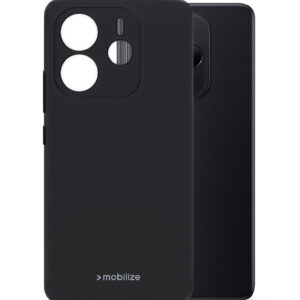Mobilize Rubber Gelly Case Xiaomi Redmi Note 14 5G Matt Black