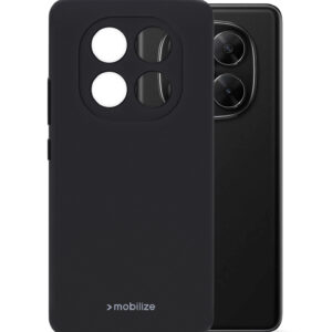 Mobilize Rubber Gelly Case Xiaomi Redmi Note 14 Pro 5G Matt Black