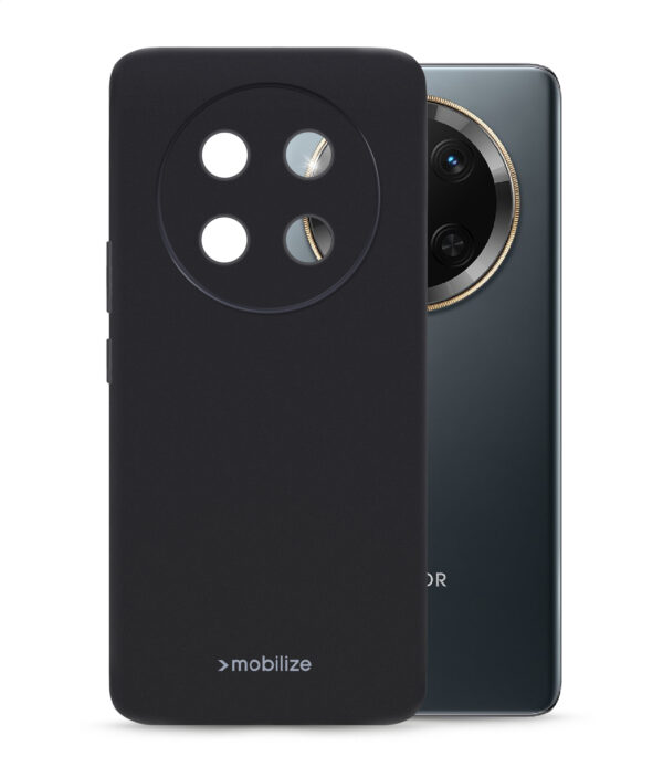 Mobilize Rubber Gelly Case Honor Magic7 Matt Black