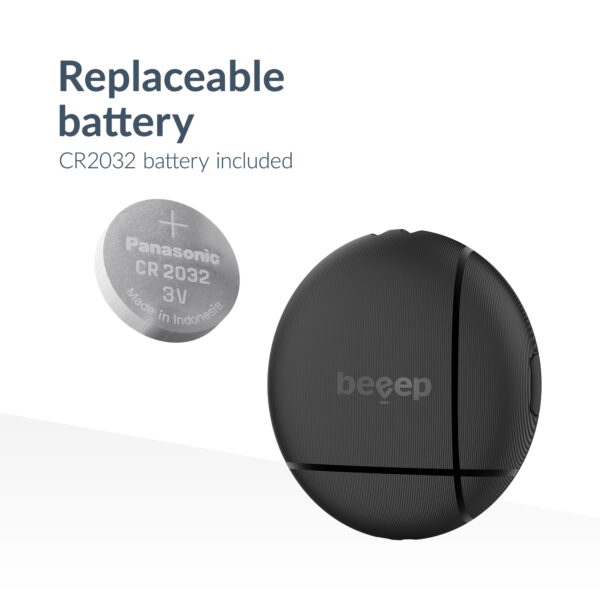 Beeep Betag Find My Tracker Black & Keychain Black - 1 Pack - Afbeelding 8