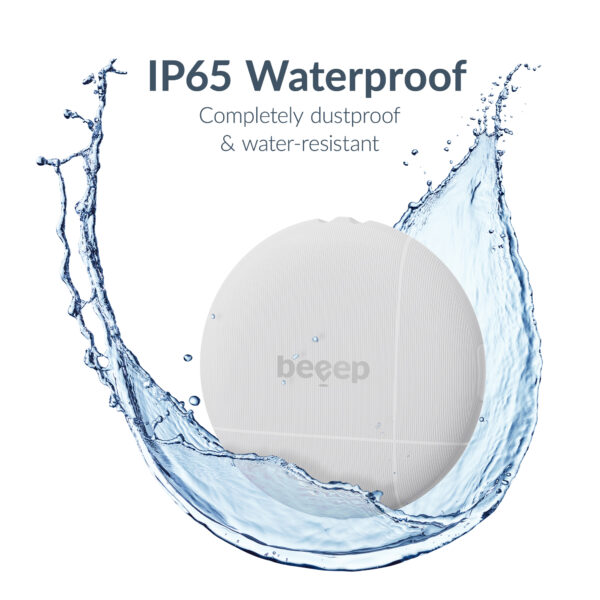 Beeep Betag Find My Tracker White & Keychain White - 1 Pack - Afbeelding 6