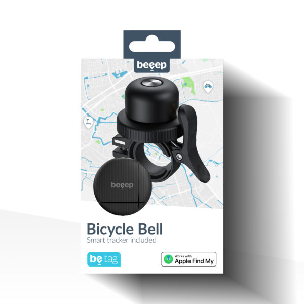 Beeep Betag Find My Tracker Black & Bicycle Bell - Afbeelding 12