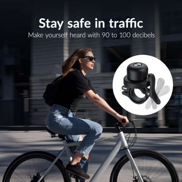 Beeep Betag Find My Tracker Black & Bicycle Bell - Afbeelding 6