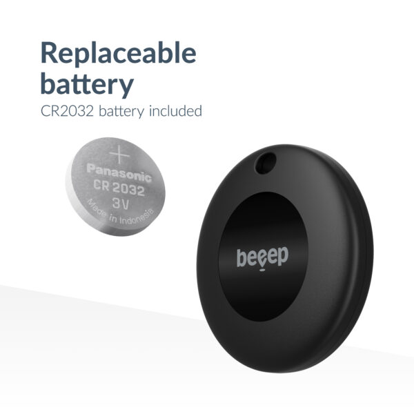 Beeep Betag Android Tracker Black & Keychain Black - 3 Pack - Afbeelding 8