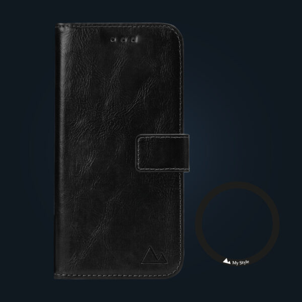 My Style Universal Magsafe Compatible Wallet - Black 4.7" (Without Case) - Afbeelding 2