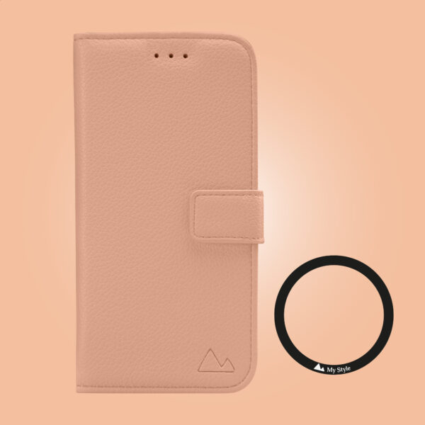 My Style Universal Magsafe Compatible Wallet - Soft Pink 4.7" (Without Case) - Afbeelding 2