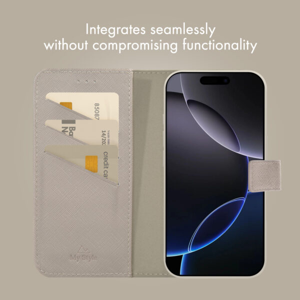 My Style Universal Magsafe Compatible Wallet - Warm Grey 4.7" (Without Case) - Afbeelding 5