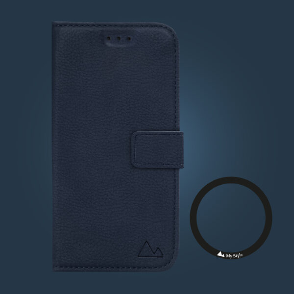 My Style Universal Magsafe Compatible Wallet - Midnight Blue 6.7" (Without Case) - Afbeelding 2