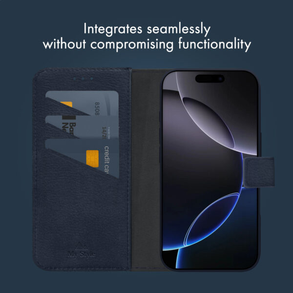 My Style Universal Magsafe Compatible Wallet - Midnight Blue 6.7" (Without Case) - Afbeelding 5