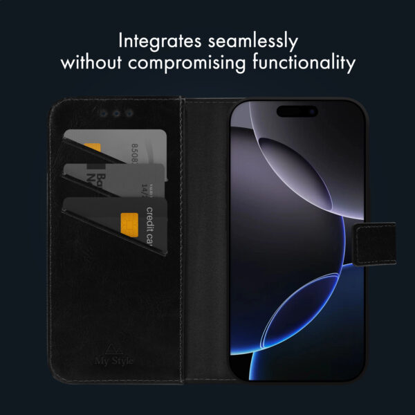 My Style Universal Magsafe Compatible Wallet - Black 6.8" (Without Case) - Afbeelding 5