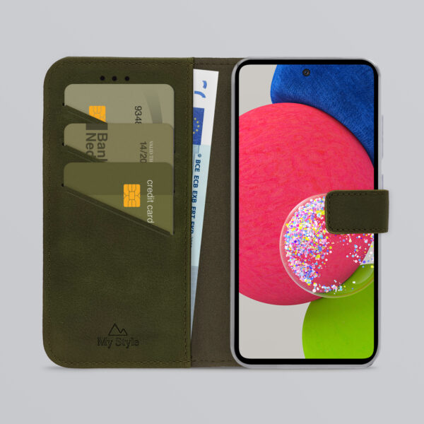 My Style Flex Wallet For Samsung Galaxy A52/A52 5G/A52S 5G Forest Green - Afbeelding 2